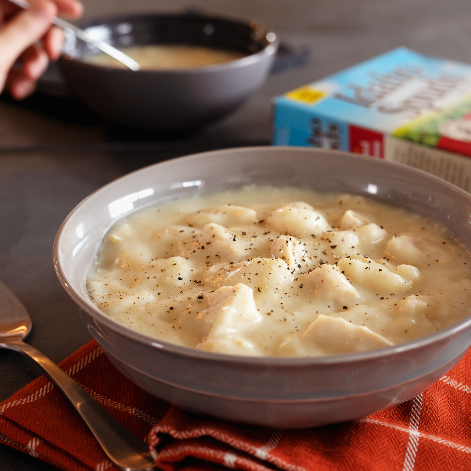 Crock-Pot Chicken & Potato Dumplings